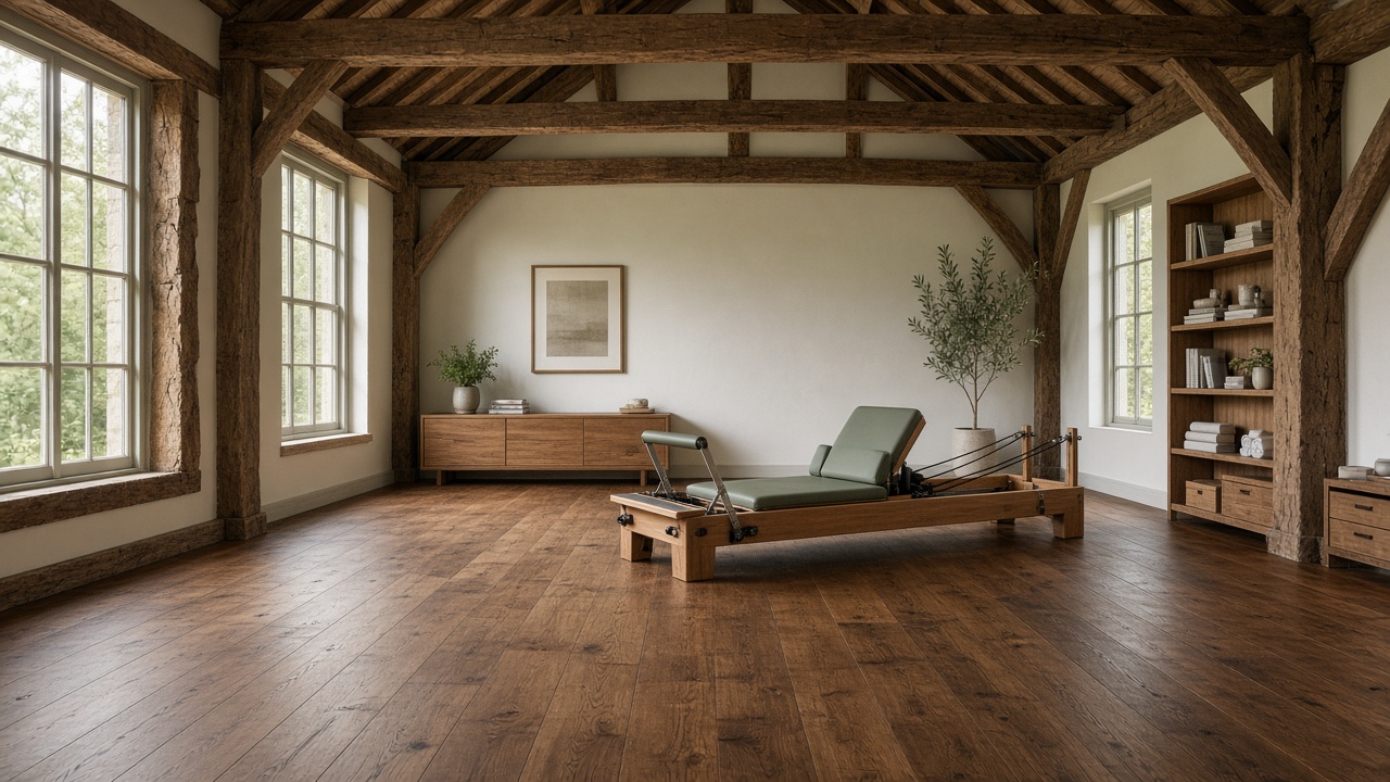 Billingbear Health Dutch barn studio on the smallholding in Binfield
