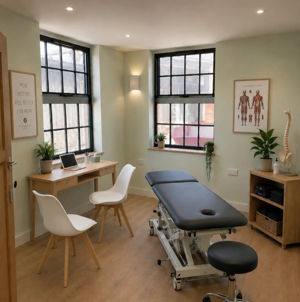 Treatment room at Billingbear Health