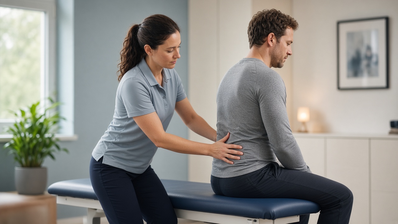 Physiotherapy for back pain