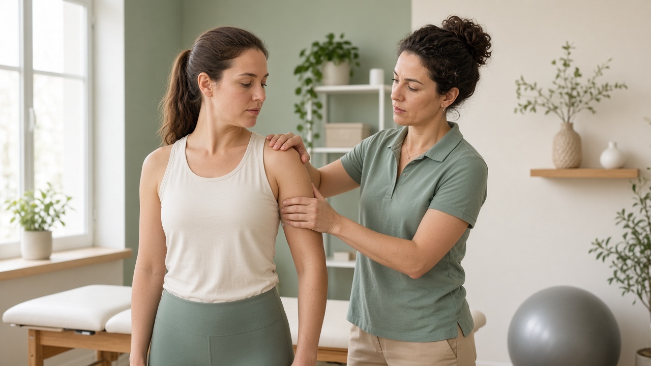 Physiotherapy for shoulder pain